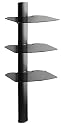 OmniMount TRIA Adjustable 3-Shelf Wall Component System with Cable Management