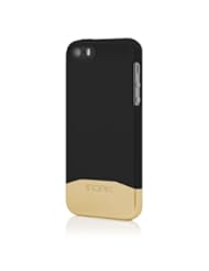 Wireless: Incipio EDGE Chrome Case for iPhone 5/5s - Retail Packaging - Black with Chrome Gold - Incipio