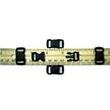 100-3/8" Economy Contoured Side Release Plastic Buckles
