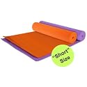 YogaAccessories (TM) Short 1/4'' Deluxe Yoga Mat - Purple