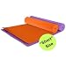 YogaAccessories (TM) Short 1/4'' Deluxe Yoga Mat
