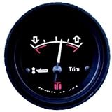Product details for Red International Series Gauges- High Profile (348-5100342) - Type: Trim Indicators - Style: Mariner/mercury O/b & I/o, Omc Cobra I/o
