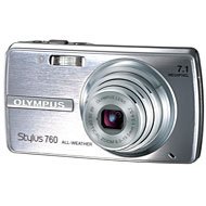 Olympus Stylus 760 7.1MP Digital Camera with Dual Image Stabilized 3x Optical Zoom (Silver)