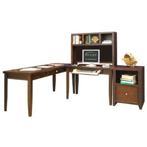 Urban Loft Writing Desk and Hutch in Mocha,Legends Furniture,LGDUL6209.MOC_UL6704.MOC_LP053112F
