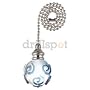 Westinghouse #77621 12" NI/Curly Pull Chain