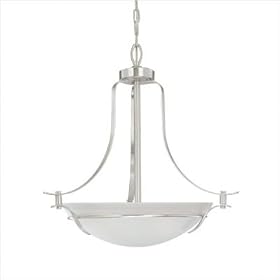 Hampshire Pendant in Brushed Nickel by Thomas Lighting