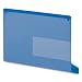 Smead End Tab Vinyl Out Guide, Letter, Blue, 25 per Box (61951)
