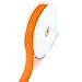 Creative Ideas 7/8-Inch Solid Grosgrain Ribbon, 50-Yard, Orange