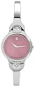Movado Women's Kara Diamond Accented Bangle Bracelet Watch #0605606