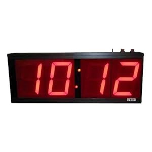 AE44D CC Stand Alone, 4-Digit, Multi-Function Clock Timer with 4-inch High Digits by Applied Technical Systems