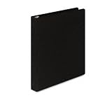 CARDINAL BRANDS INC. / CRD25301 / Locking Round Ring Binder, 1in Capacity, Black, Dozen / Sold as 1 EA