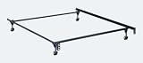 Standard Full Size Bed Frame with 4 Legs and 2 Wide Rollers By Hollywood Bed Frame