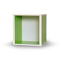 Way Basics Eco Modern Storage Cube, Green