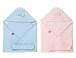 Spring Receiving Blanket - blue