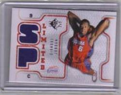 2008-09 SP Authentic Limited Memorabilia #SPLDJ DeAndre Jordan - Los Angeles Clippers (Piece of Authentic Jersey ) (Basketball Cards)