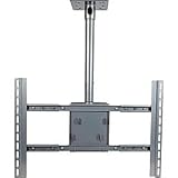 Video Mount Products PDS-LC Large Flat Panel Ceiling Mount - Silver