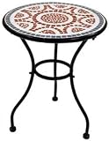 Mosaiktisch Mosaik Tisch Gartentisch Beistelltisch 60cm
