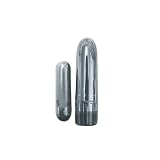 Nass-Walk Inc. Double Pleasure Vibe and Bullet, Silver
