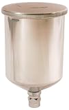 600ml Gravity Feed Alum. Paint Cup w/ Twist Lid