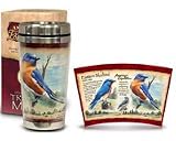 31XpaES6TCL. SL160  Eastern Bluebird Steel Mug