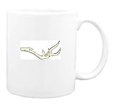 Mug with bone, cartilage, antler
