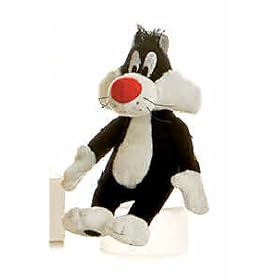 Plush Huggable Looney Tunes Sylvester 7 by 