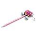 5 X Lovely Doll Pattern Cartoon Writing Ballpoint Pen Pink