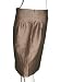 ALBERTA FERRETTI Straight Skirt in Bronze