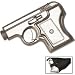 Maxam Stainless Steel Pistol Flask Holder