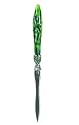 The Write Style Letter Opener with Glass Handle - Green
