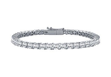 Click here for Diamond Tennis Bracelet : Platinum - 3.00 CT Diamo... prices