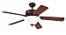 Westinghouse 72326 Silverdale Energy Star One-Light 52-Inch Five-Blade Ceiling Fan, Rustic Bronze with Frosted Glass Globe