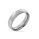 Eve's Addiction 5mm Stainless Steel Wedding Band