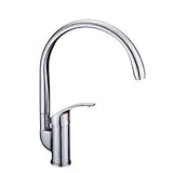 BATHTECH Contemporary Chrome Kitchen Sink Faucet (Ultimate, Model 9600-22)