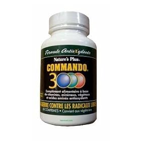 Nature s plus - Commando 3000 - 60 comprim�s - La guerre contre les radicaux libres
