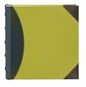 Pioneer High Capacity Sewn Fabric and Leatherette Cover Photo Album, Black on Beige