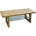 Bamboo Parquet TV Console