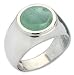 Encrypted Green Fluorite Ring of Cabbala