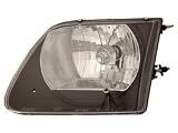 1997-2003 Ford F SERIES TRUCK Headlight Assembly G2 Crystal Lens Black by Anzo