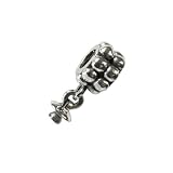 Carlo BIAGI Dangle Bead 925 Silber Schnuller Armband Anh�nger BDBS20von "Carlo Biagi Beads"