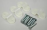Du-Bro 811 3/16" Nylon Landing Gear Strap (4-Pack)