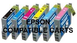 Epson Printer Ink Cartridge  Full Set - R200 R300 Rx500 Rx600 Rx620 R1500