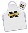 Michigan University Apron&Mitt Set