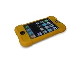  : Nexxus Silicone Case with Integrated Headphone Storage for Apple iPhone - Orange