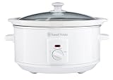 from Russell Hobbs Russell Hobbs 14586 Slow Cooker White, 3.5 Litres (Model 14586)