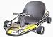 Scooterx 52cc Power Kart - Gas Powered Gokart - Black