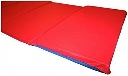 Kindermat Basic W/Pillow Red/Blue 19 X 45 by PEERLESS PLASTICS