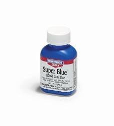Super Blue Liquid Gun Blue, 3oz Super Blue Liquid Gun Blue 3oz.