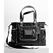 Coach Poppy Leather Multifunction Business Shopper Bag Purse Tote 14370 Onyx Black