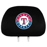 Texas Rangers Headrest Covers
